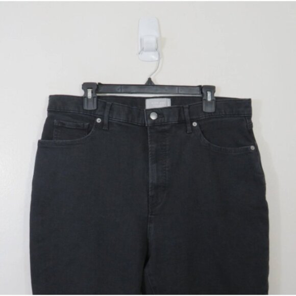 Everlane size 35 Black Skinny Jeans High Rise Denim - Picture 3 of 4